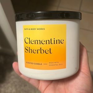 Clementine Sherbet candle